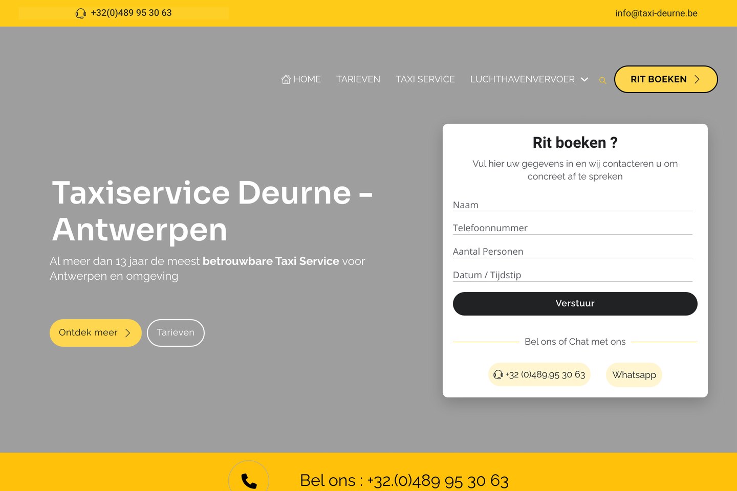 Taxi Deurne